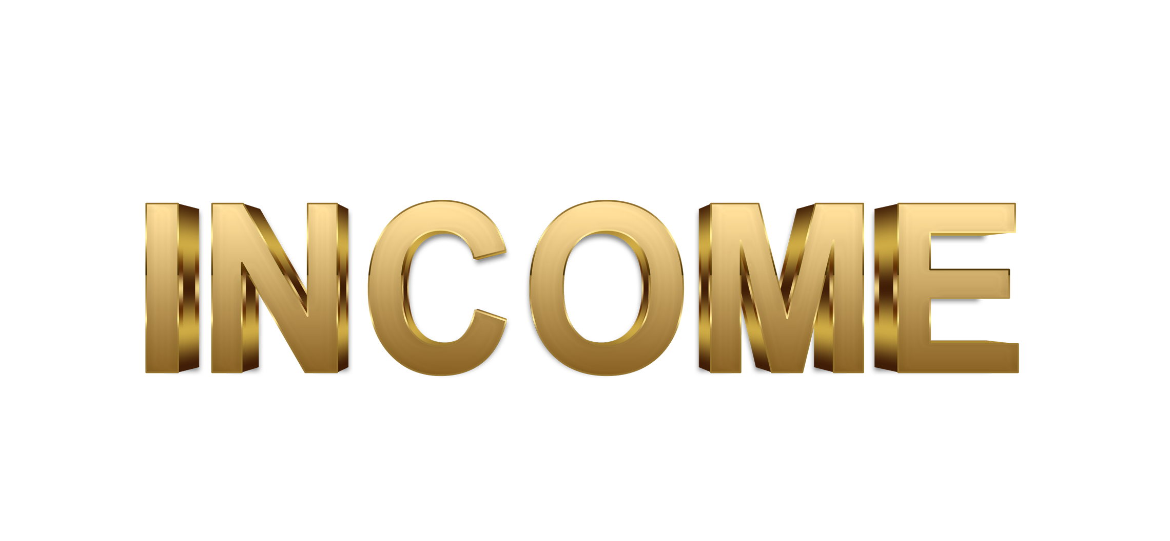 Income word png, Income png, word Income gold text typography PNG images Income png transparent background